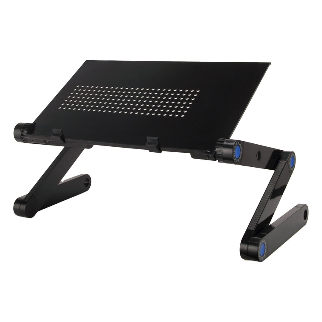 Laptop-Bett-Schreibtisch, Bett-Laptop-Tisch, Verstellbarer Laptop-Ständer mit Computerablage, Zusamm