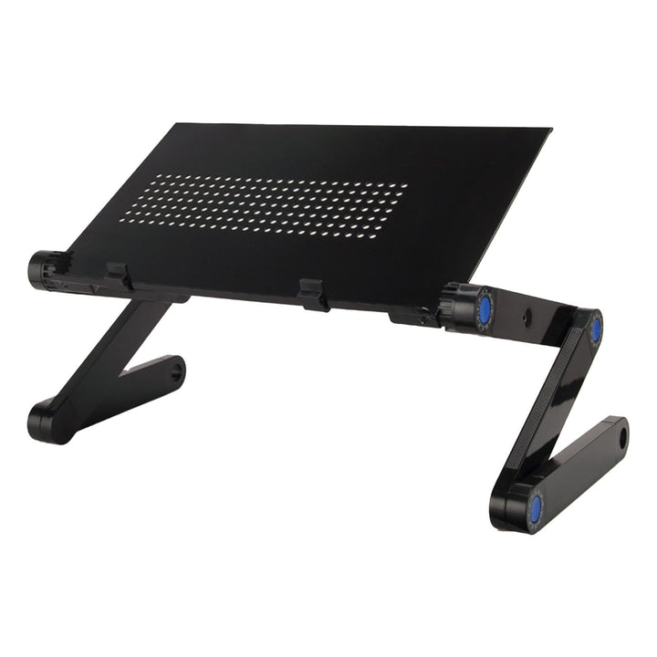 Laptop-Bett-Schreibtisch, Bett-Laptop-Tisch, Verstellbarer Laptop-Ständer mit Computerablage, Zusamm