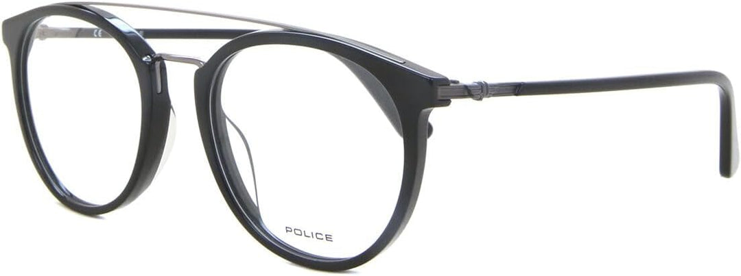 Police Unisex Vpl881510700 Sunglasses, Shiny Black, 51