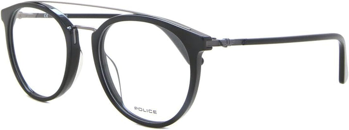 Police Unisex Vpl881510700 Sunglasses, Shiny Black, 51