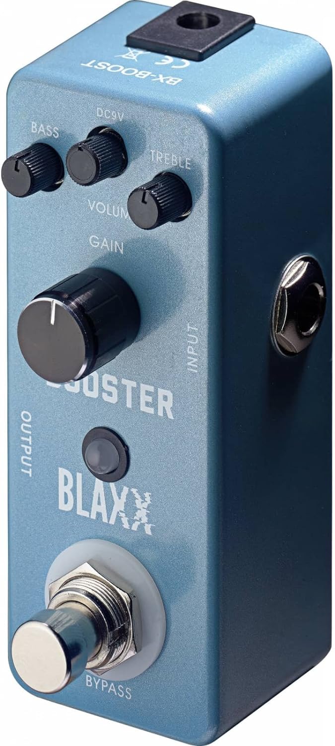 Stagg Blaxx Boost Pedal für Piano Booster-Pedale, Booster-Pedale