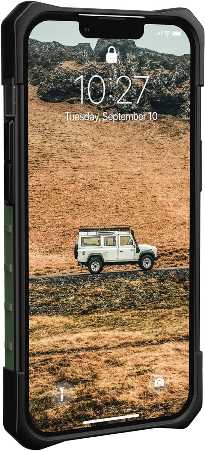 Urban Armor Gear Pathfinder Case kompatibel mit Apple iPhone 13 Pro [Wireless Charging kompatibel, F