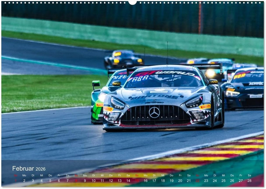Motorsport aus Affalterbach (Wandkalender 2026 DIN A2 quer), CALVENDO Monatskalender: Ein Kalender f