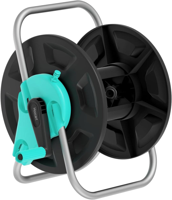Plastik Schlauchtrommel-Karree,Gartenschlauchwagen fasst bis zu 15-40 m 5/8 zoll Schlauch，Tragbare &