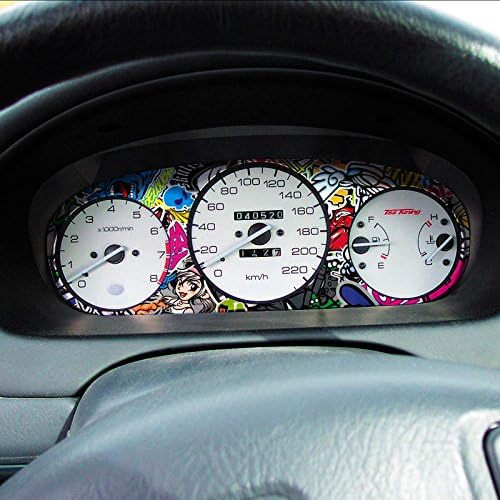 AUTO-STYLE Stickerbomb Folie - Graffiti design 2 - Rolle 60x200cm - Selbstklekend Racing, Racing
