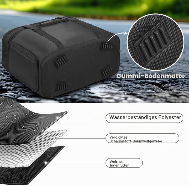 Tragetasche kompatibel mit ECOFLOW Delta 3 Plus Portable Powerstation, Outdoor Travel Storage Bag Ko
