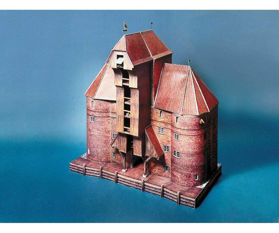 AUE-Verlag 20 x 35 x 42 cm Gdansk Crane House Modellbausatz