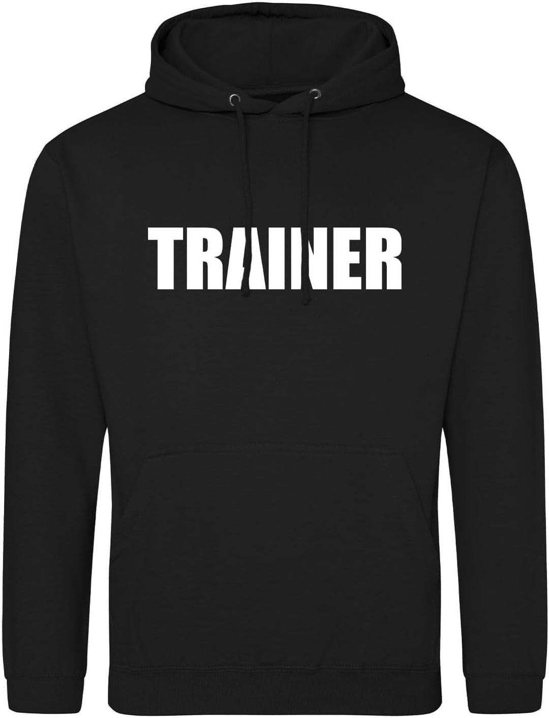 huuraa Unisex Hoodie Trainer Training Pullover Vegan Grösse S-3XL mit Motiv für alle Fitness Coachs