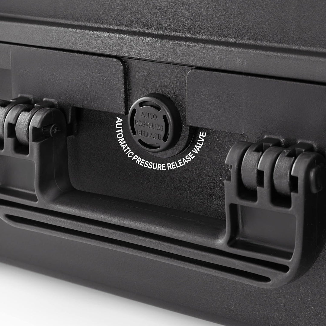 TOMcase Laptop Koffer 14-18 Zoll IP67 - Wasserdichter Hartschalenkoffer für Notebook, MacBook & Zube