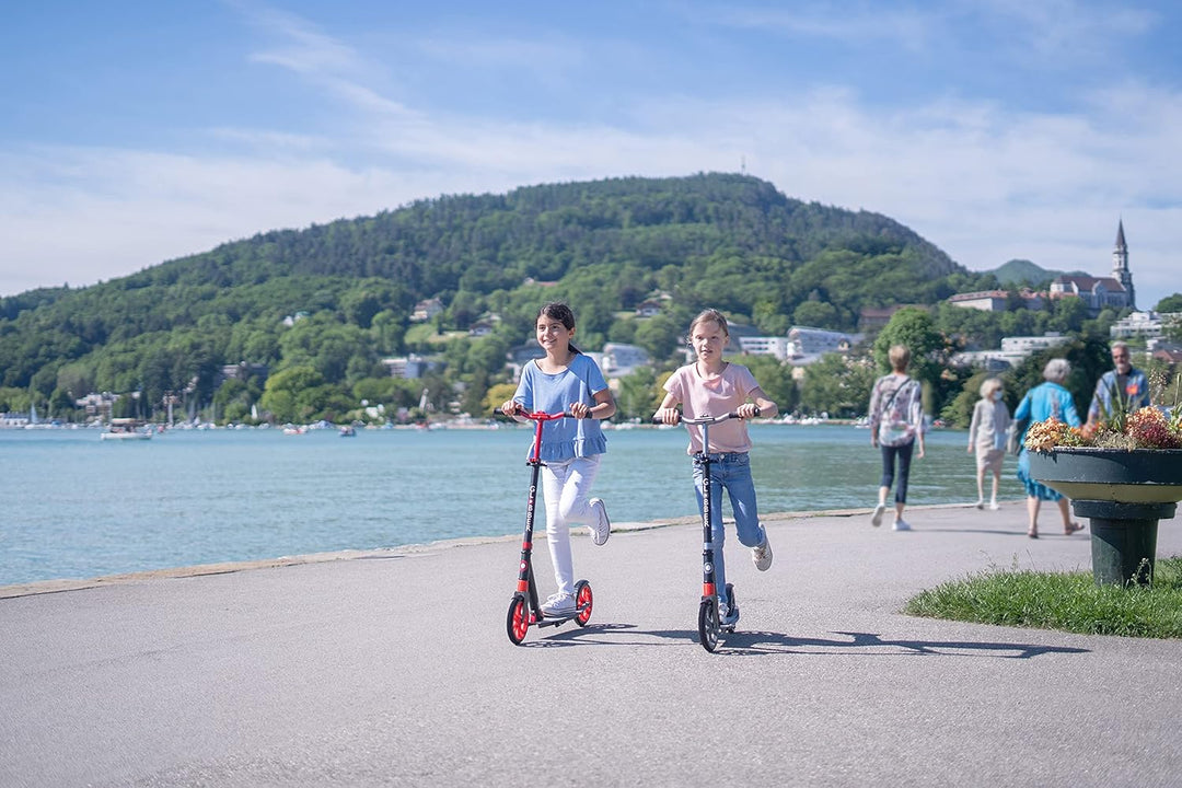 GLOBBER NL 205 Roller – Tretroller Kinder ab 6 Jahre, Teens und Erwachsene - Scooter 205 mm - ABEC 7
