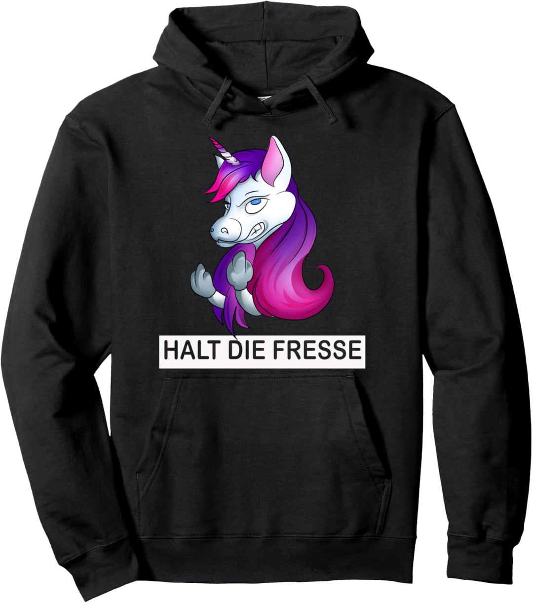 Halt die Fresse Pullover Hoodie