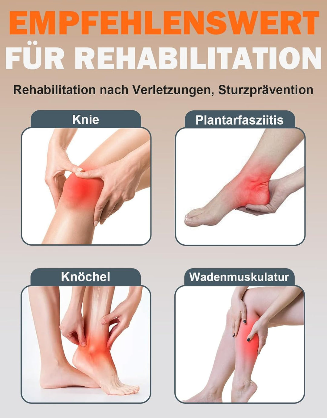 Fitarc Tib Bar, Knees Over Toes, Tibialis Trainer, Schienbeintrainer für Krafttraining und Beintrain
