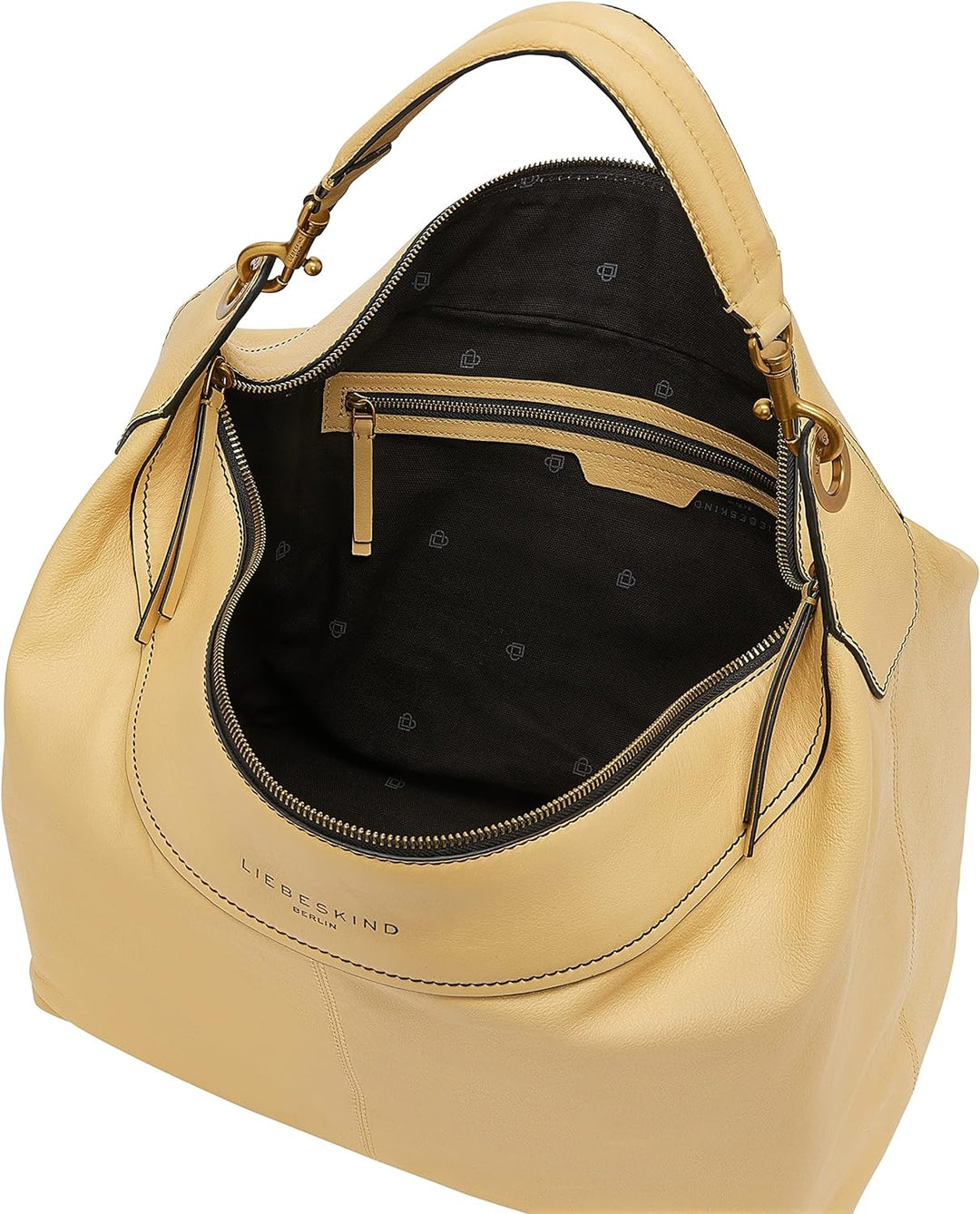 Liebeskind Damen Liza Hobo L Champagne, Champagne