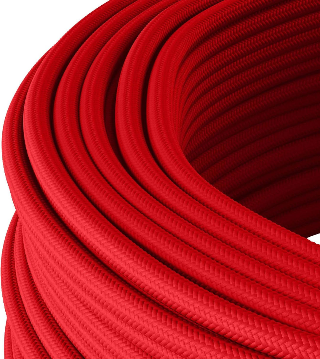 Textilkabel für flexible Elektroinstallation (H05VV-F), Stoffkabel 3x1.5mm², Aufputz-Textilkabel, In