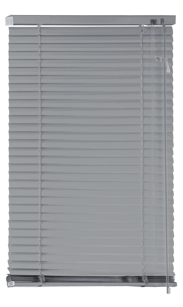 EXKLUSIV HEIMTEXTIL Aluminium Jalousie Lamellen 90 x 220 cm Silber Silber 90 x 220 cm, Silber 90 x 2
