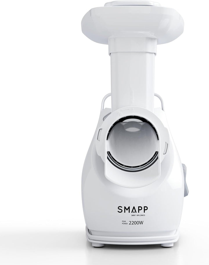 SMAPP 490.81 Fleischwolf Elektrische – 2200W Leistung, 3 Edelstahl-Lochscheiben (2,7mm, 4mm, 8mm), W