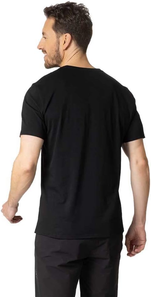 Odlo Herren Nikko Landscape_551372 Kurzarm Shirt L Schwarz, L Schwarz