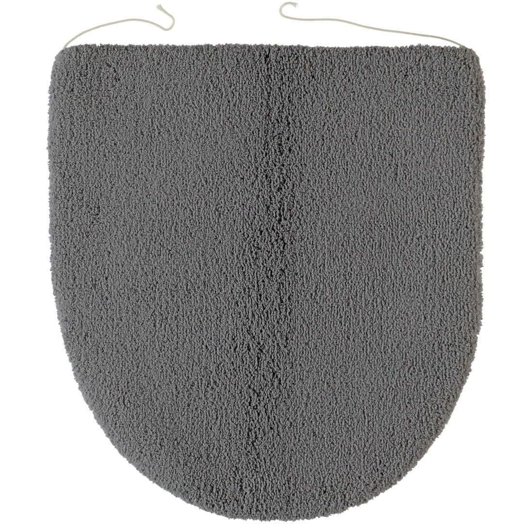 Rhomtuft Badematte Aspect, Farbe: kiesel, Grösse: 45x50cm Deckelbezug 45x50 cm, Deckelbezug 45x50 cm