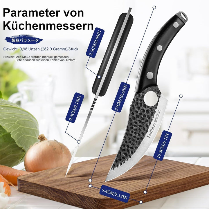 Küchenmesser Scharf, Klingenlänge 15 Cm Profi, Original Kochmesser Für Küche, Profi Messer Aus Japan