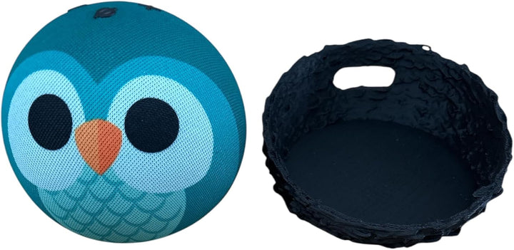 Generisch Eulen-Nest Halter für Echo Dot Kids, Kugelförmige Lautsprecher, Eulennest, Dekorativer Lau