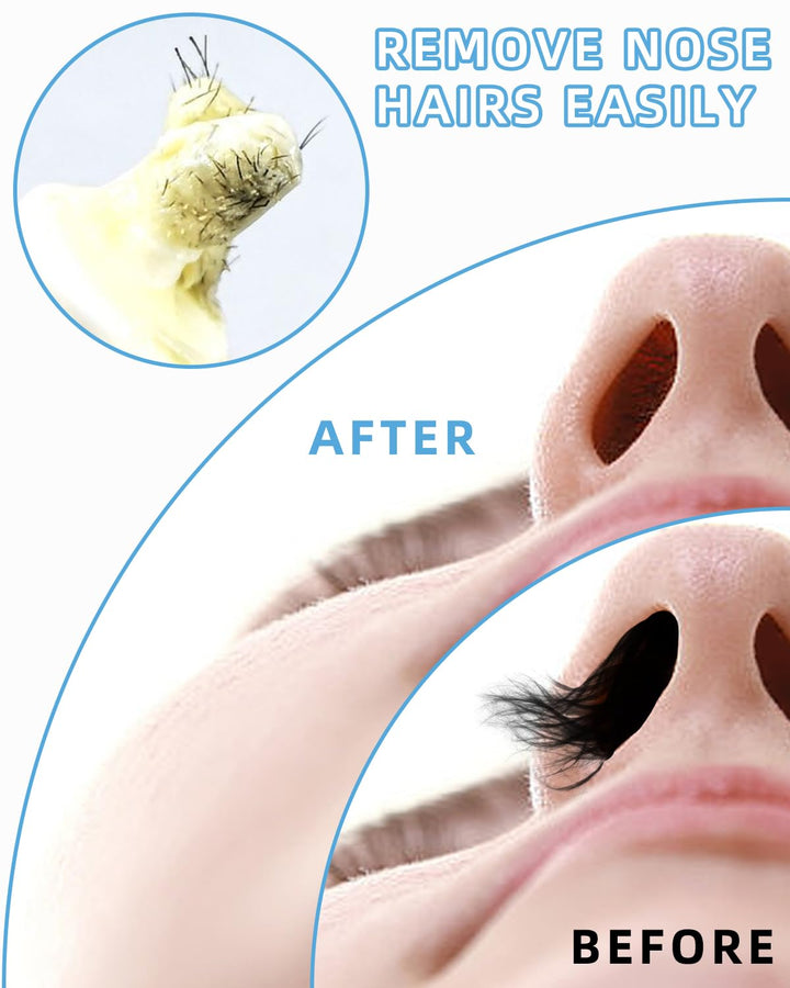 Nose Wax Kits Nasenwachs Set für Männer und Frauen,Nasenhaar Wachs Set,Nasenhaarentfernungswachs 100