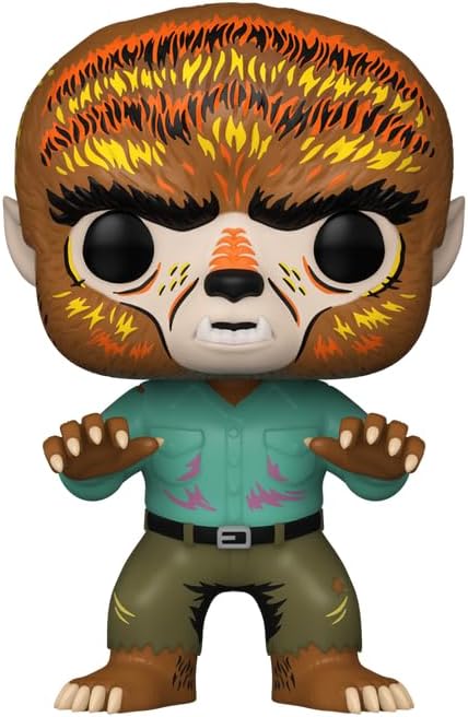 Funko Pop! Movies Universal Monsters The Wolf Man Vinyl Figur, 10,3 cm, Exclusive