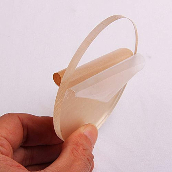 Set aus 20 runden, 0,31 cm grossen, lasergeschnittenen Plexiglas-Scheiben von Meya Dia 6", Dia 6"