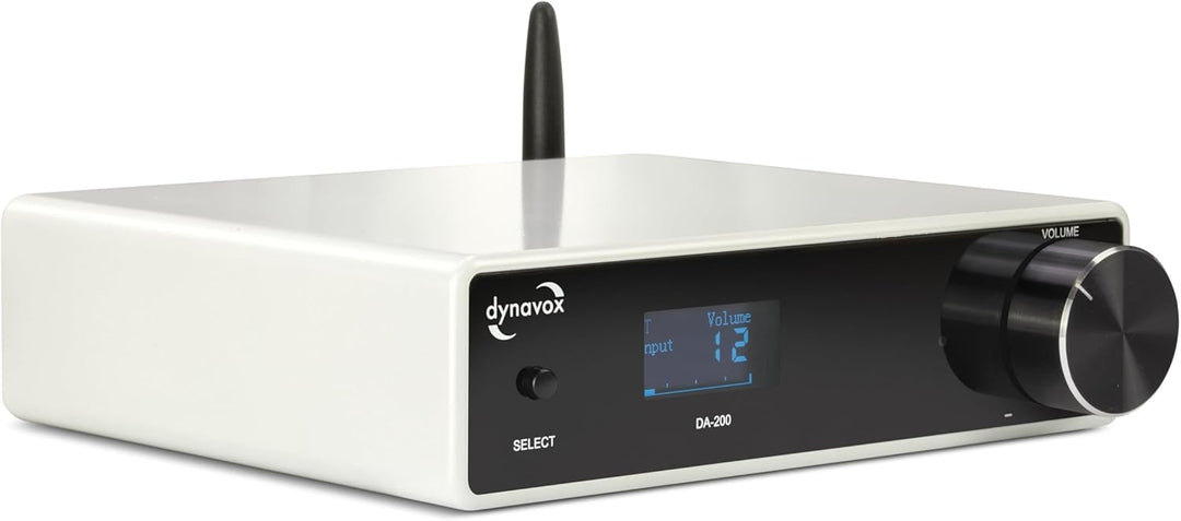 Dynavox DA-200 HiFi Verstärker, kompakter Class-D Stereo-Digitalverstärker mit BT 5.0, USB-DAC, opti