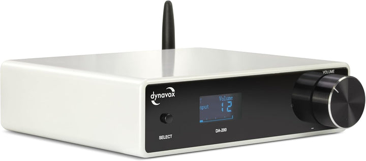 Dynavox DA-200 HiFi Verstärker, kompakter Class-D Stereo-Digitalverstärker mit BT 5.0, USB-DAC, opti