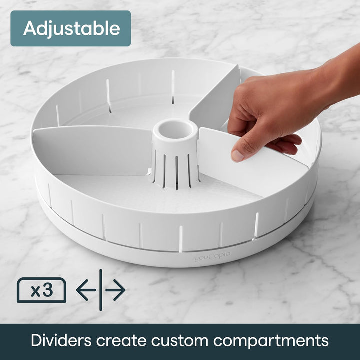 YouCopia 50264 SinkSuite Organizer für Waschbecken, Kunststoff, weiss SinkSuite Plattenspieler, Sink