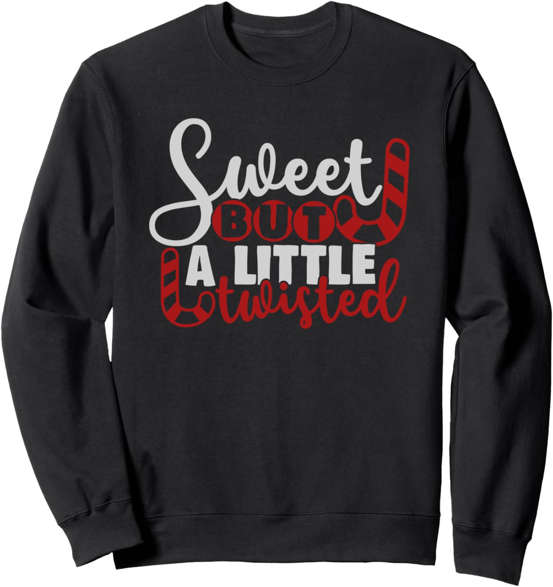 Süsse aber ein bisschen verdrehte lustige Weihnachten Sweatshirt