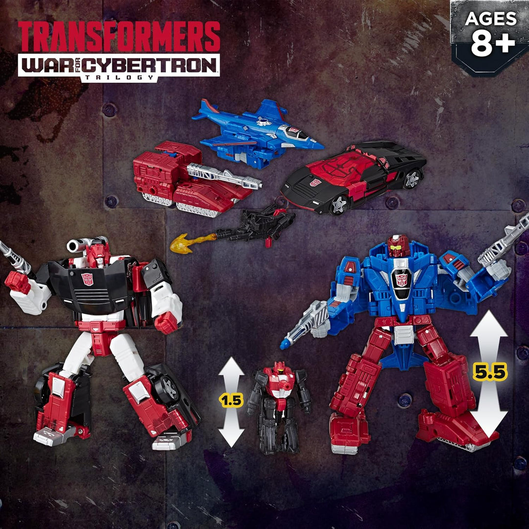Transformers War for Cybertron WFC-S26 Autobot Alphastrike Counterforce 3-Pack Actionfiguren mit Umw