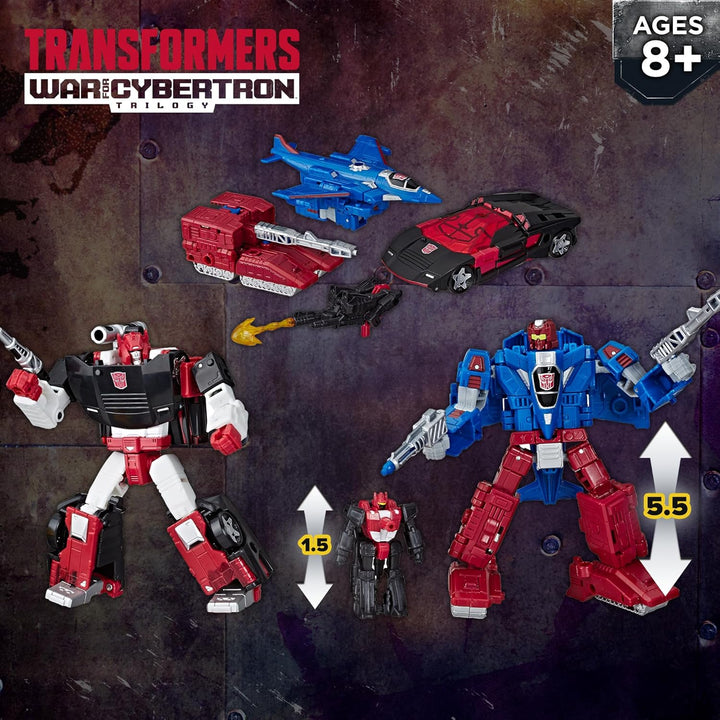Transformers War for Cybertron WFC-S26 Autobot Alphastrike Counterforce 3-Pack Actionfiguren mit Umw