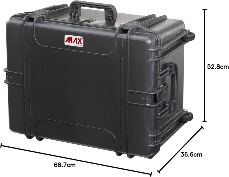 Max max620h340.079 Koffer Dicht, Schwarz