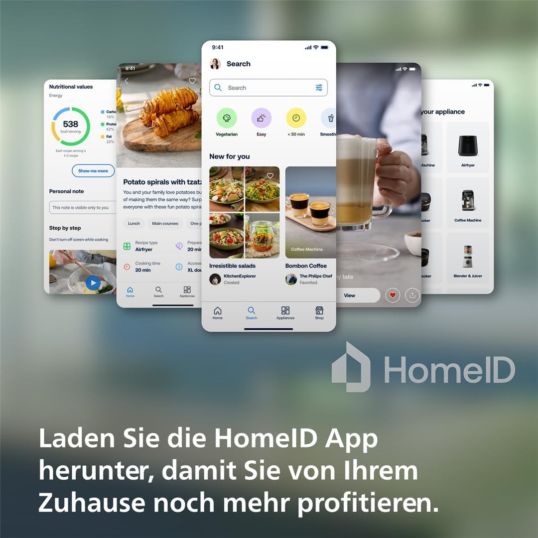 Philips Airfryer Zubehör für 7.2L Heissluftfritteuse, Grill-Kit, Grillplatte und 6 Spiesse, HD9959/0