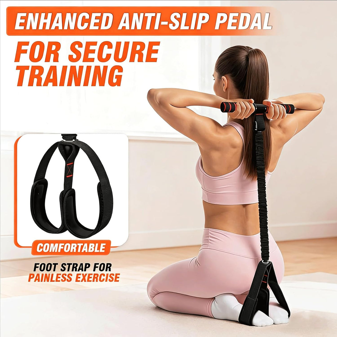 Bauchtrainer Bodybuilding Expander Bauchtrainer Multifunktionstrainer Sit-Up Trainingsgeräte Elastis