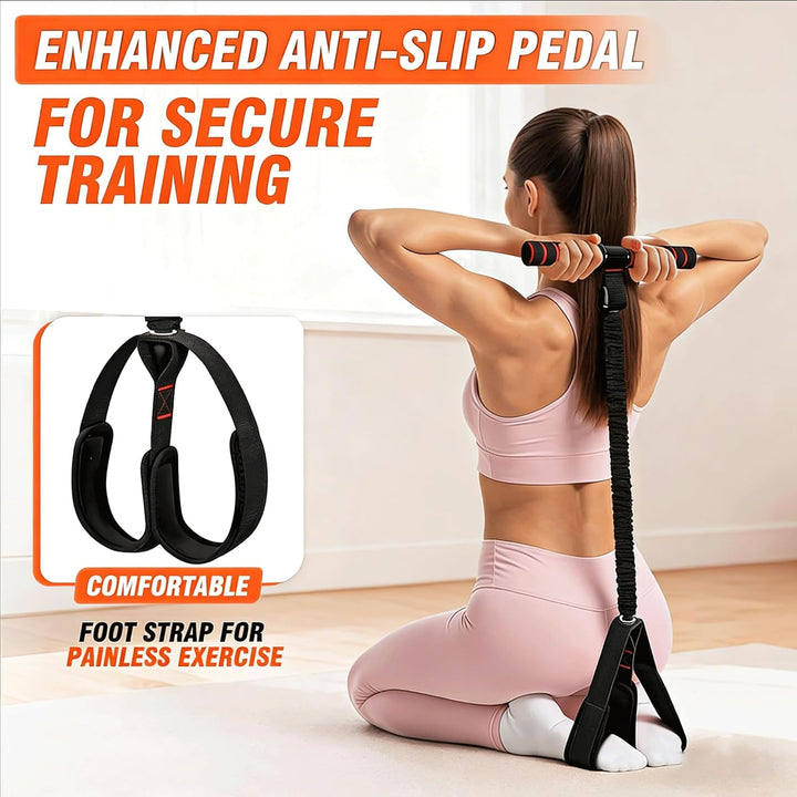 Bauchtrainer Bodybuilding Expander Bauchtrainer Multifunktionstrainer Sit-Up Trainingsgeräte Elastis