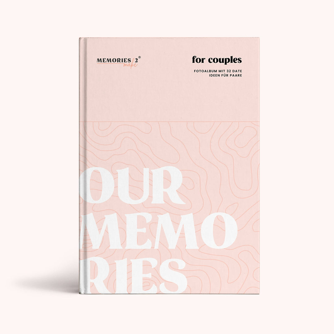 Memories2Make® Challengebuch für Paare I 32 Dates hinter Rubbelfeldern I Mehr Quality Time & Intimit