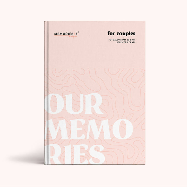 Memories2Make® Challengebuch für Paare I 32 Dates hinter Rubbelfeldern I Mehr Quality Time & Intimit