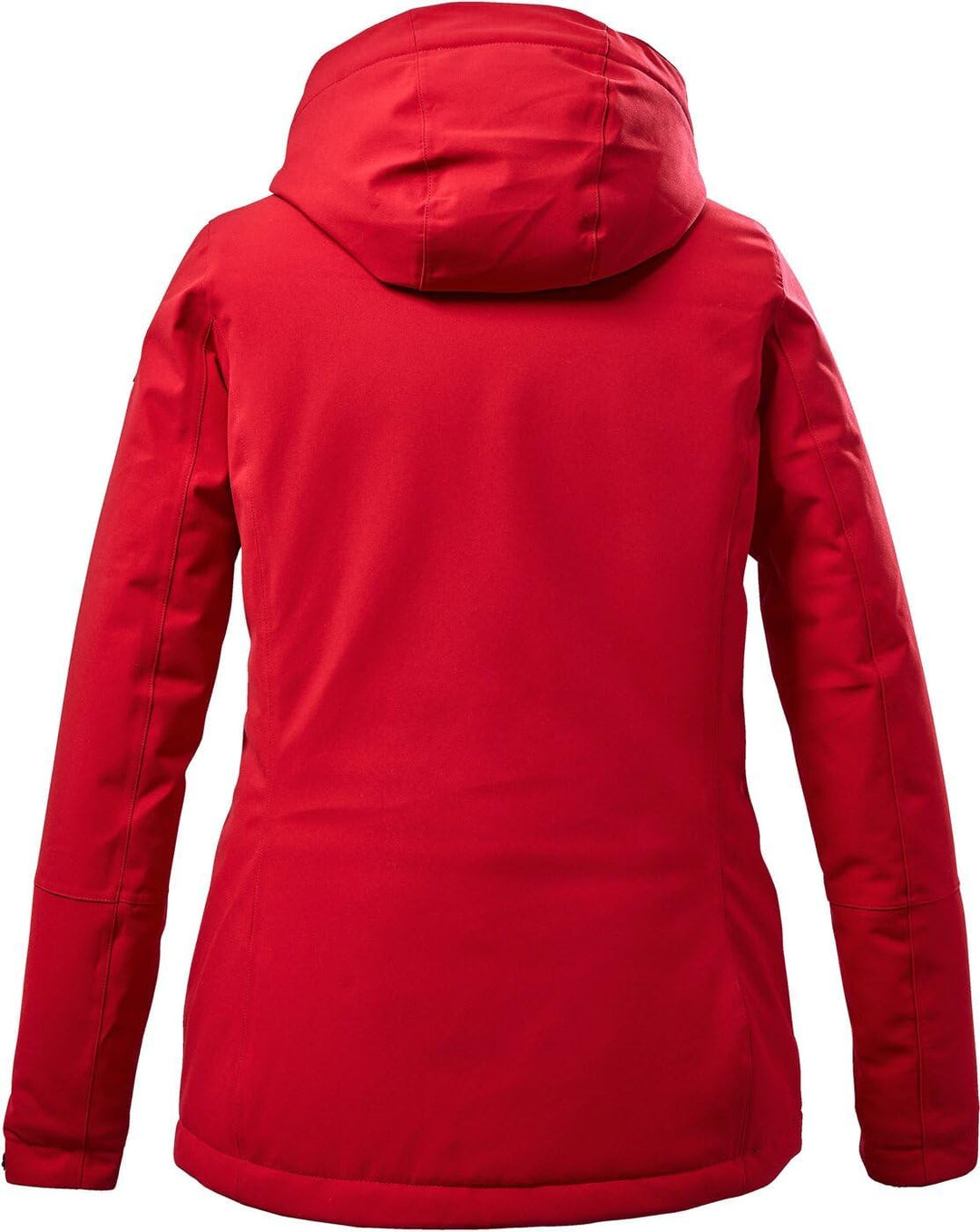 Killtec Herren Funktionsjacke/Winterjacke mit Abnehmbarer Kapuze mit Reissverschluss 18 Rot, 18 Rot