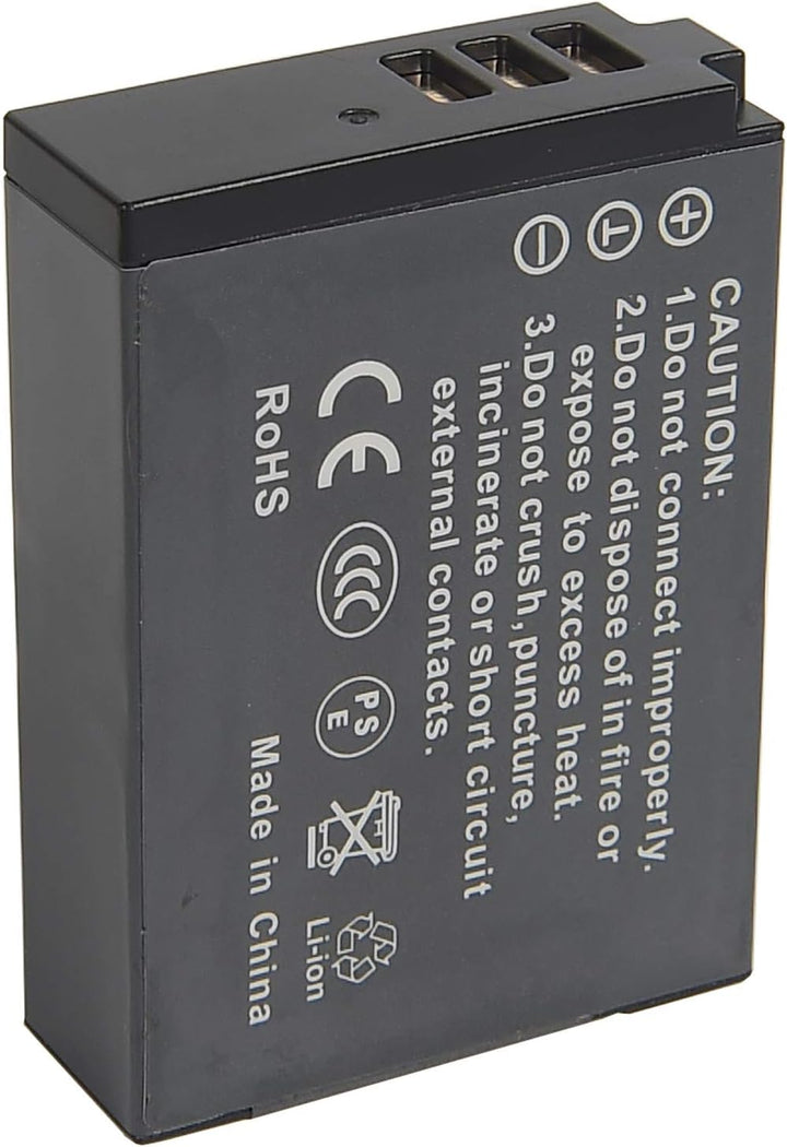 DSTE® 2-Pack Ersatz Batterie BXM-10 und DC175E Reise Ladegerät Compatible für XiaoYi BXM-10,XiaoYi Y