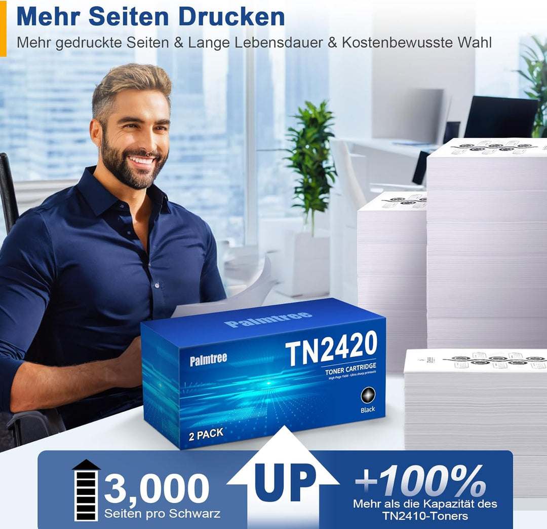 TN2420 Kompatibel für Brother MFC-L2710DW Toner Brother MFC L2710DW Toner Brother HL-l2350DW Toner B