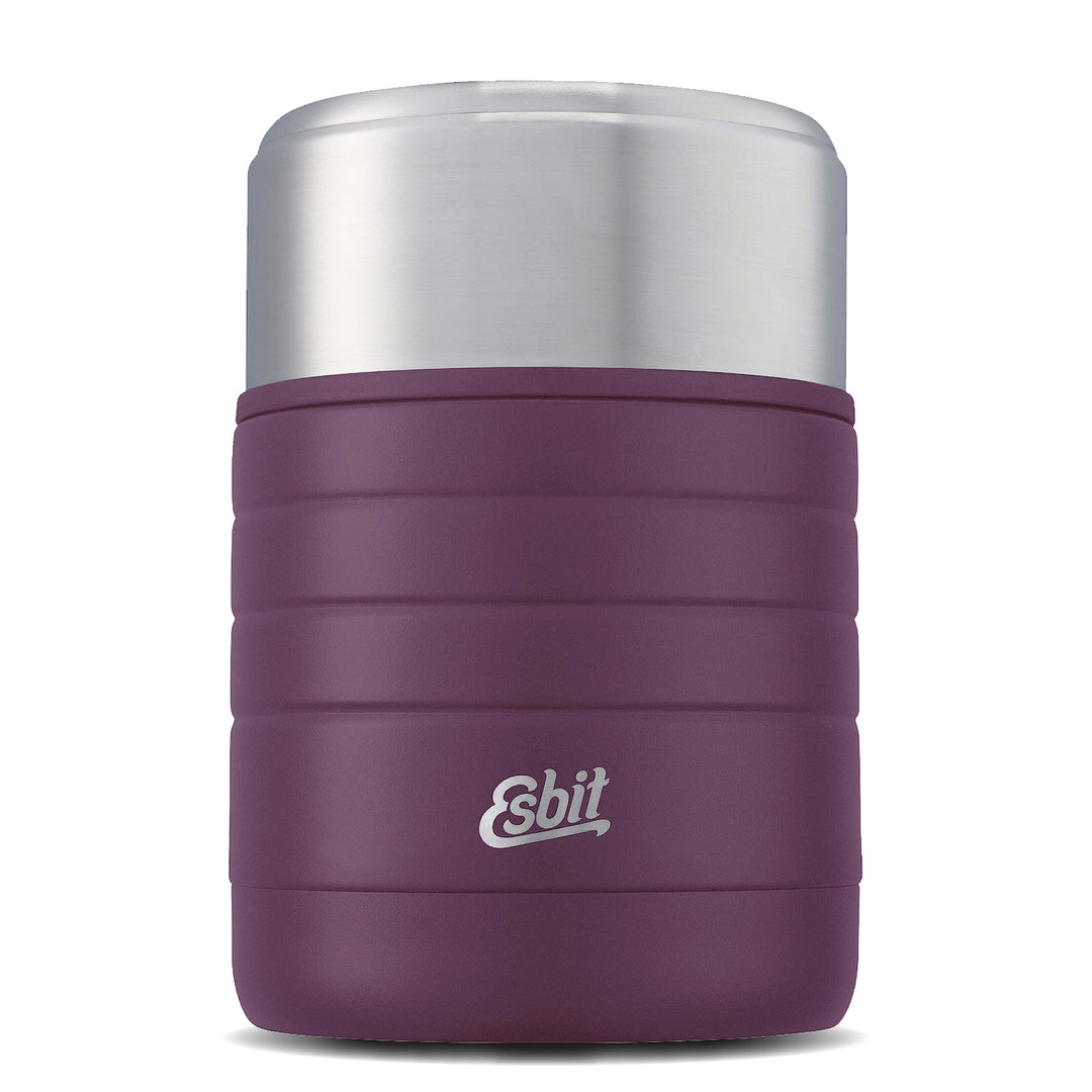 Esbit Thermobehälter Majoris für Essen - Warmhaltebehälter 600 ml in Aubergine - aus Edelstahl für w