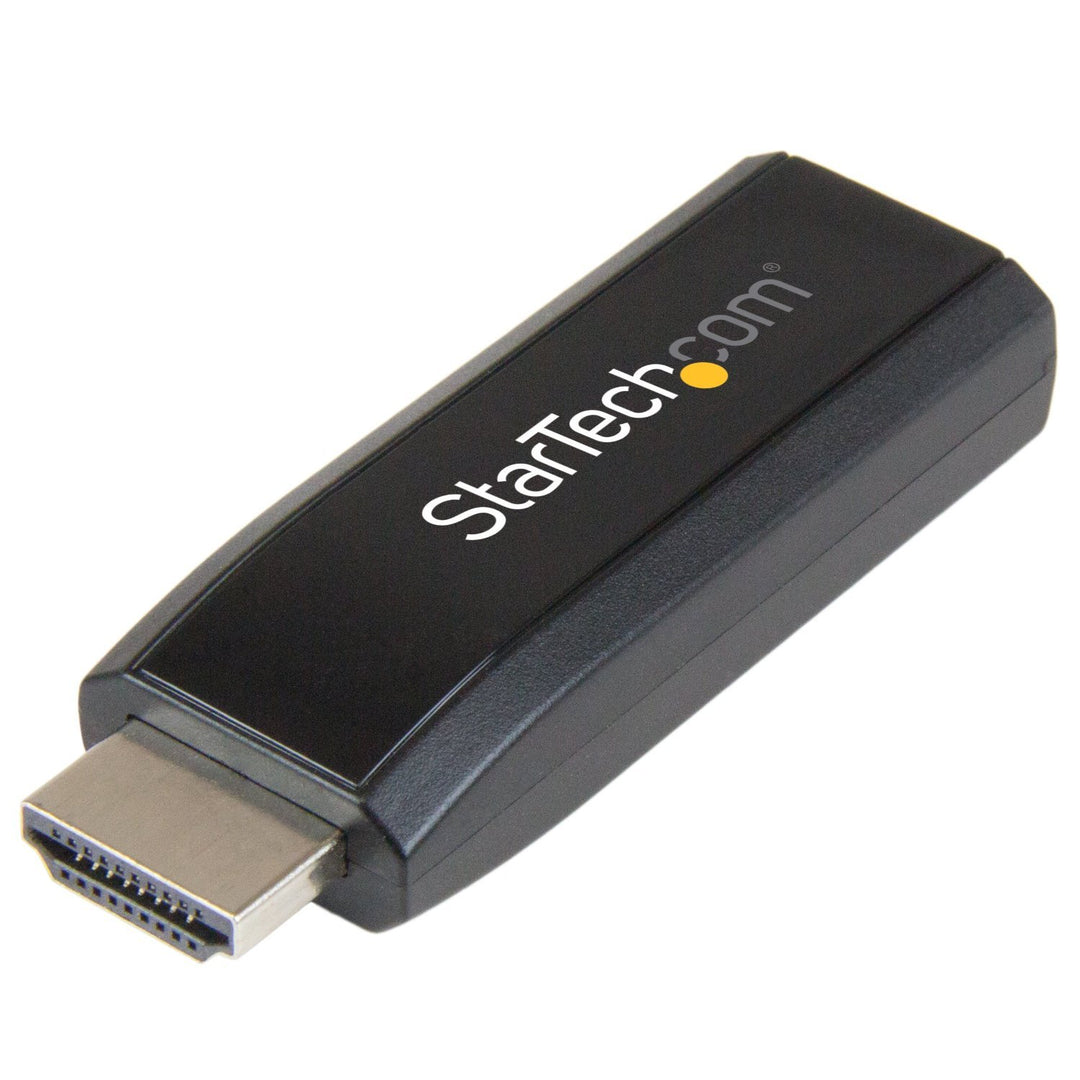 StarTech.com Kompakter HDMI auf VGA Konverter mit Audio - 1920x1200 mit 3,5 mm Audio, mit 3,5 mm Aud