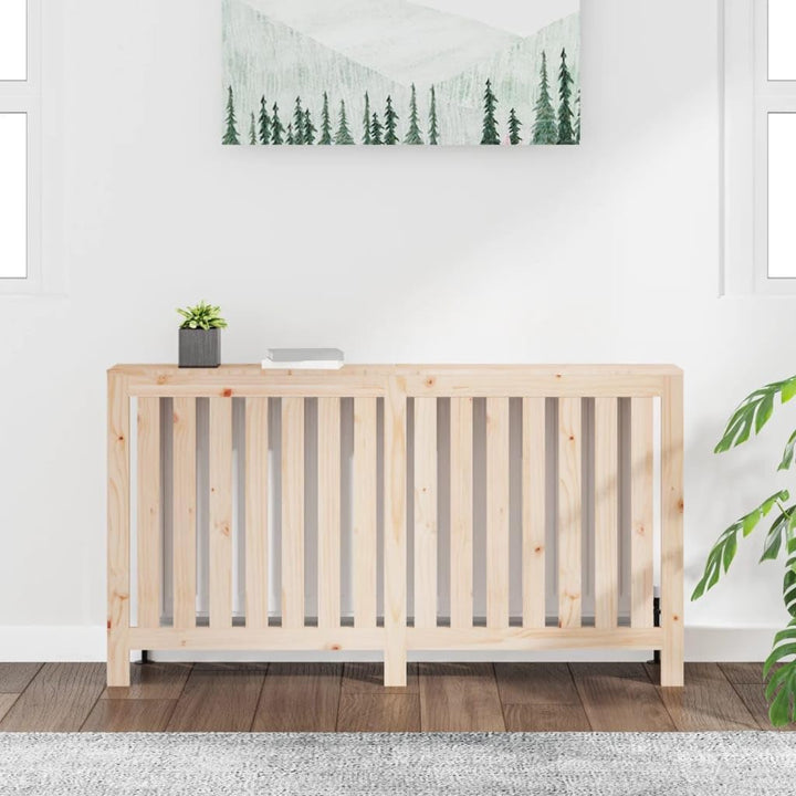 Heizkörperverkleidung 153x19x84 cm Heizung Heizkörper Abdeckung Praktische Ablage Heizungsabdeckung