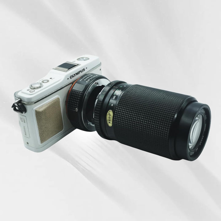 PHOLSY Objektivadapter MD auf MFT Kompatibel mit Minolta Rokkor MD / MC / SR Objektiv auf M4/3 Micro