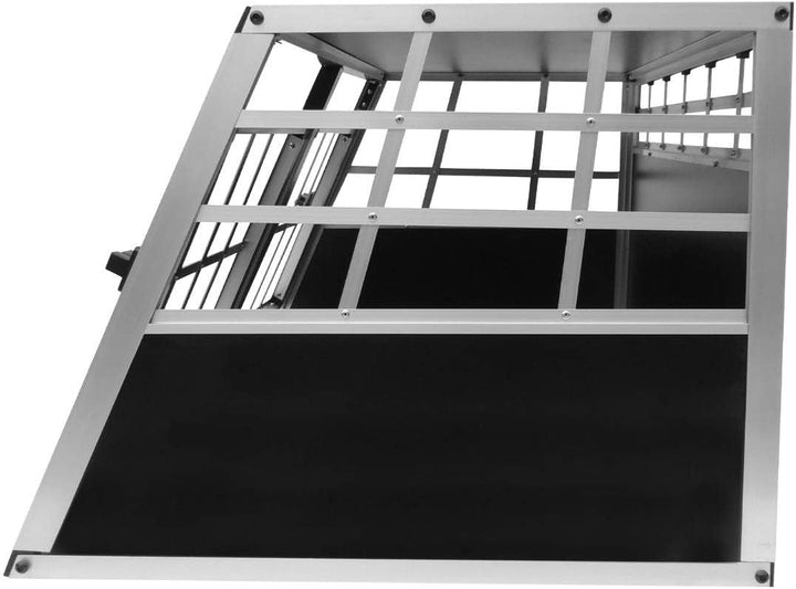 Auto Hundetransportbox kleine Doppelbox Hundebox Transportbox Gitterbox Fahrzeugbox Kofferraumbox Ka