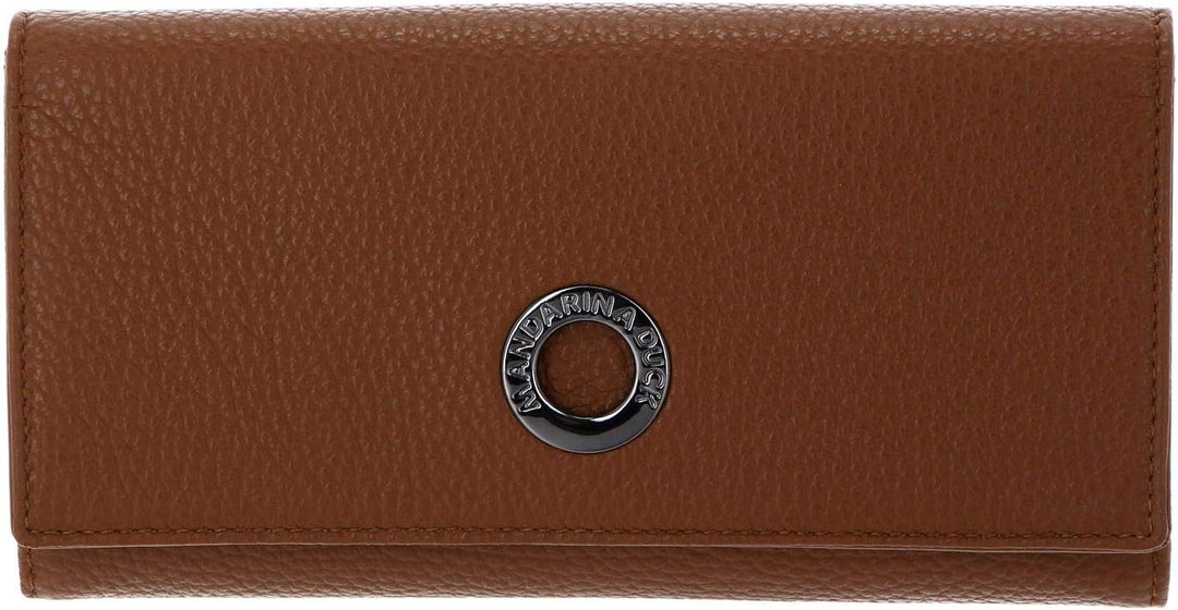 Mandarina Duck Damen Mellow Leather Reisezubehör-Brieftasche, Indian Tan