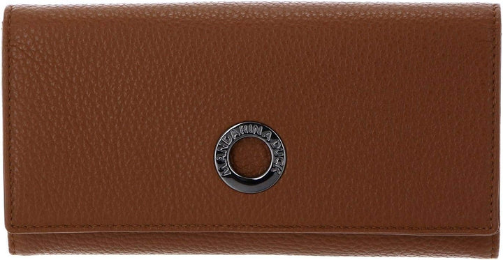 Mandarina Duck Damen Mellow Leather Reisezubehör-Brieftasche, Indian Tan