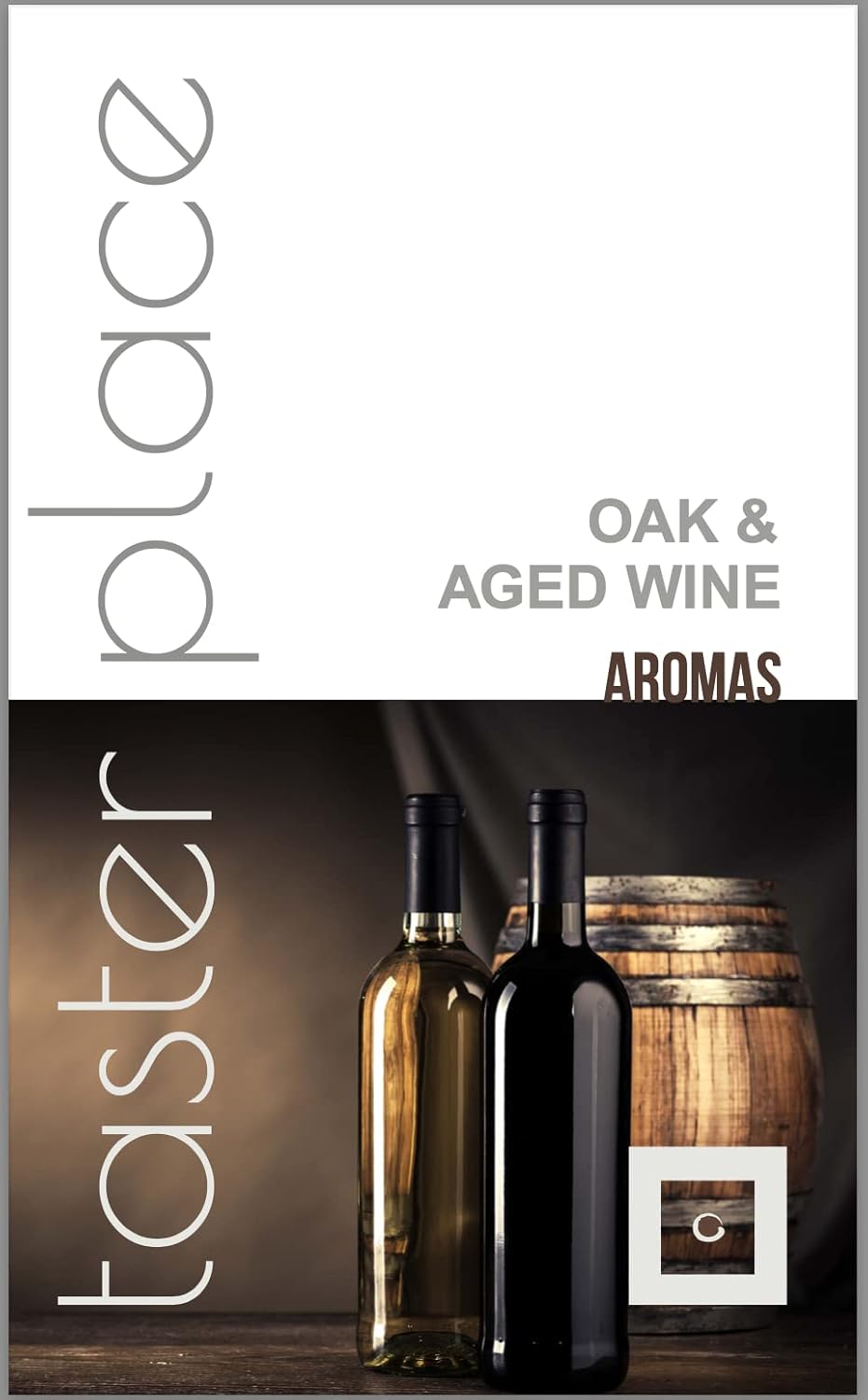 TASTERPLACE Aroma Set – Oak And Aged Wine – English – for Sommeliers – for Wine Lovers – Tasting Too
